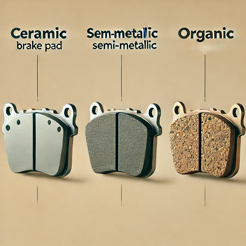เปรียบเทียบผ้าเบรคแบบต่างๆ: เซรามิค, แมทาลิค และออแกนิค อะไรคือทางเลือกที่ดีที่สุด?