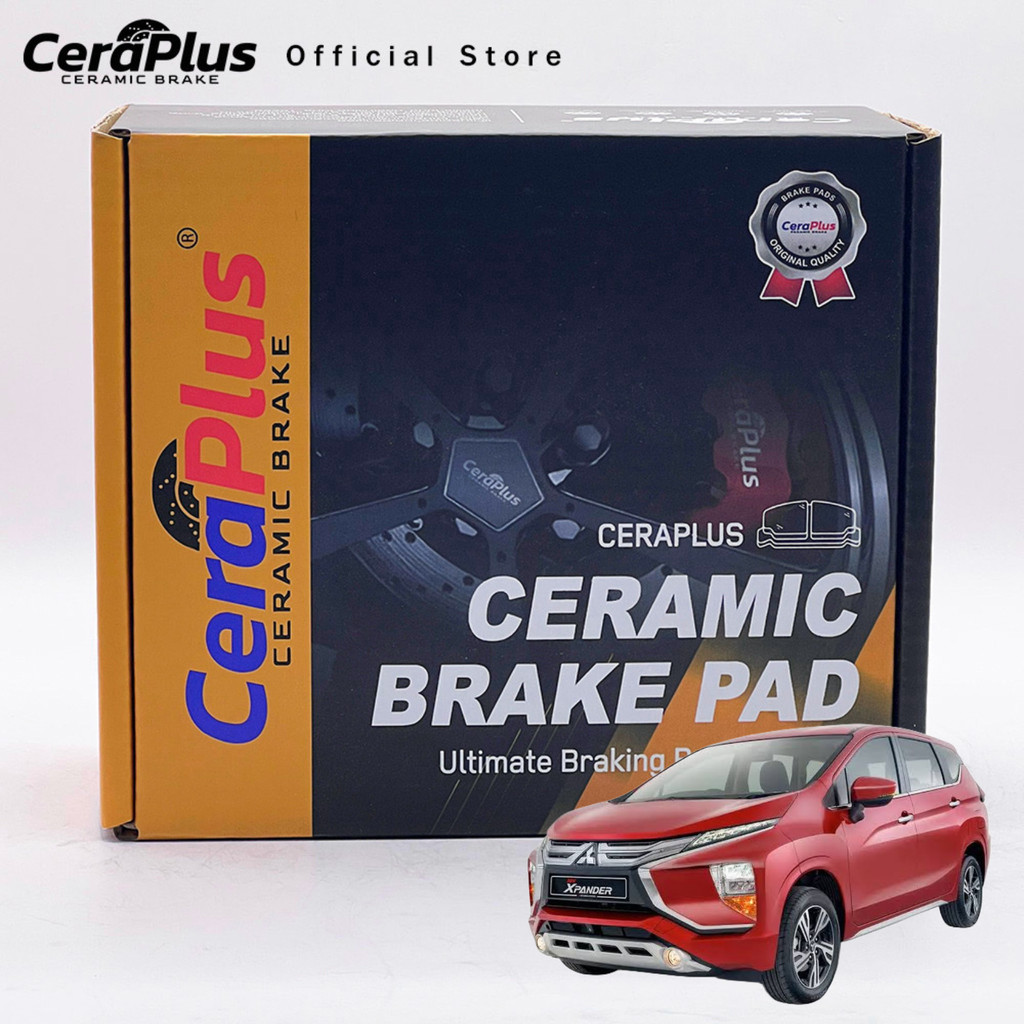 ผ้าเบรค CeraPlus Mitsubishi Xpander 1.5 2018-ON ผ้าเบรคเซรามิค