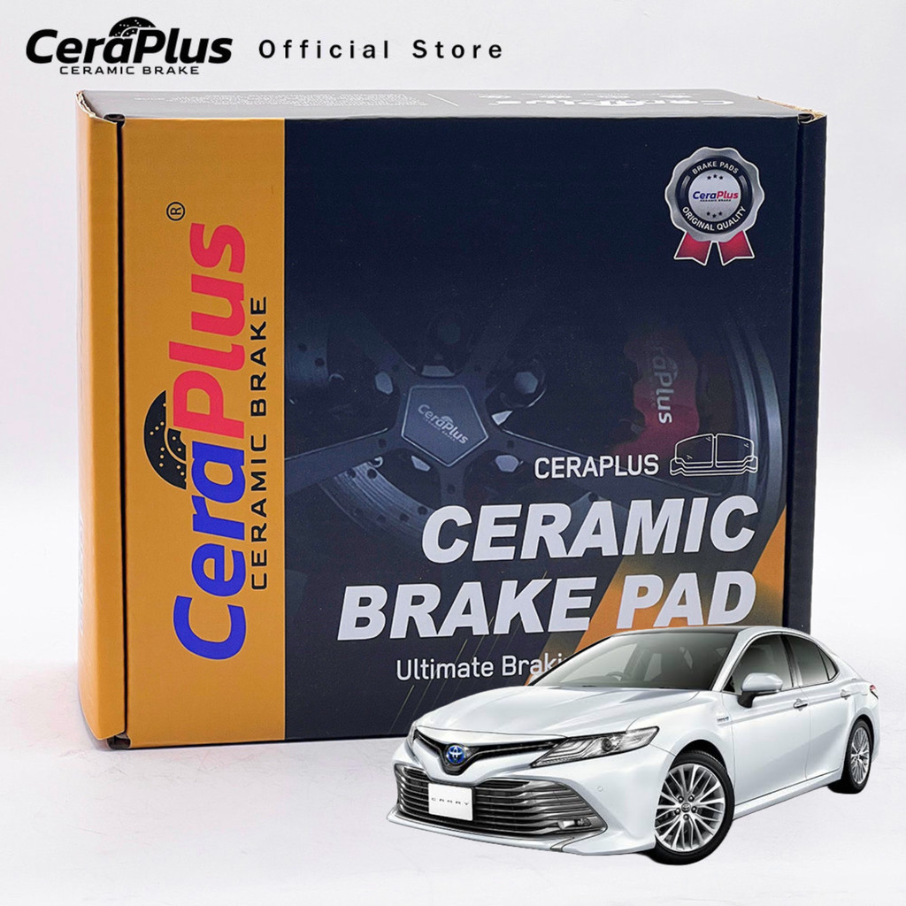 ผ้าเบรค CeraPlus Toyota Camry ACV70 2018-on  ผ้าเบรคเซรามิค
