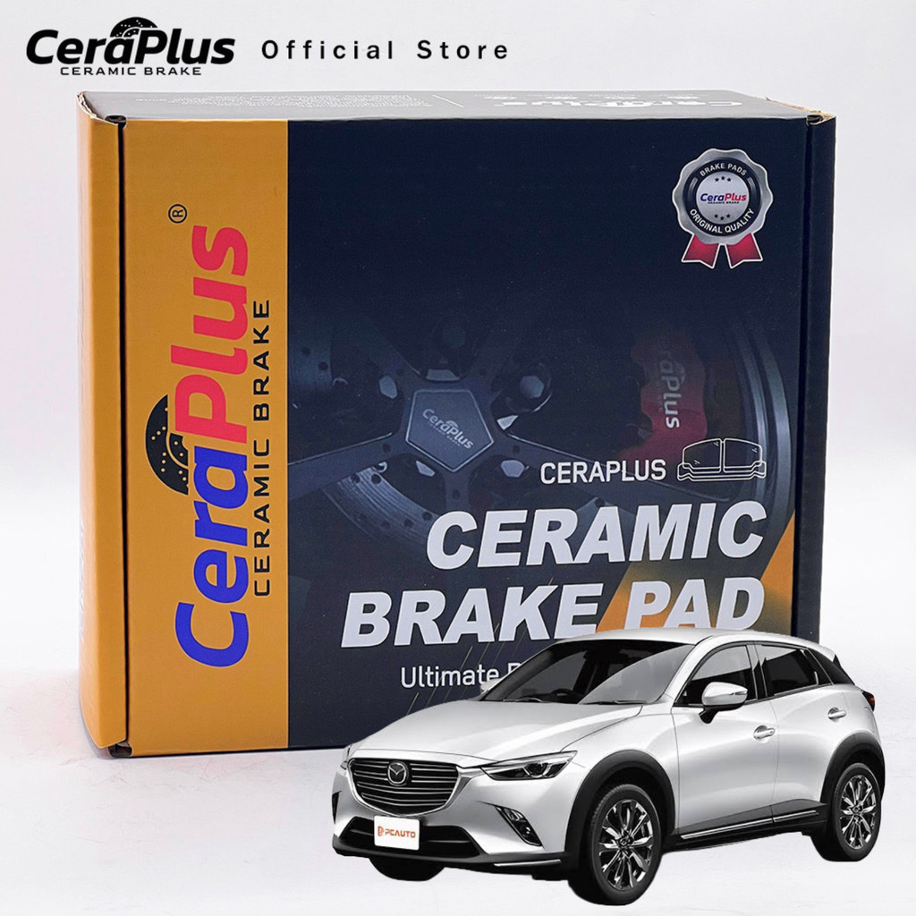 ผ้าเบรค CeraPlus MAZDA CX-3 2015-on ผ้าเบรคเซรามิค