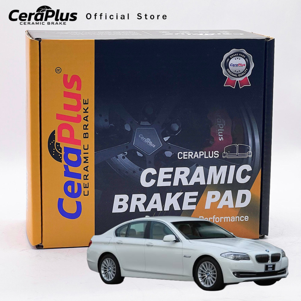 ผ้าเบรค CeraPlus BMW SERIES 5 F10 F11 2010-2017 ผ้าเบรคเซรามิค