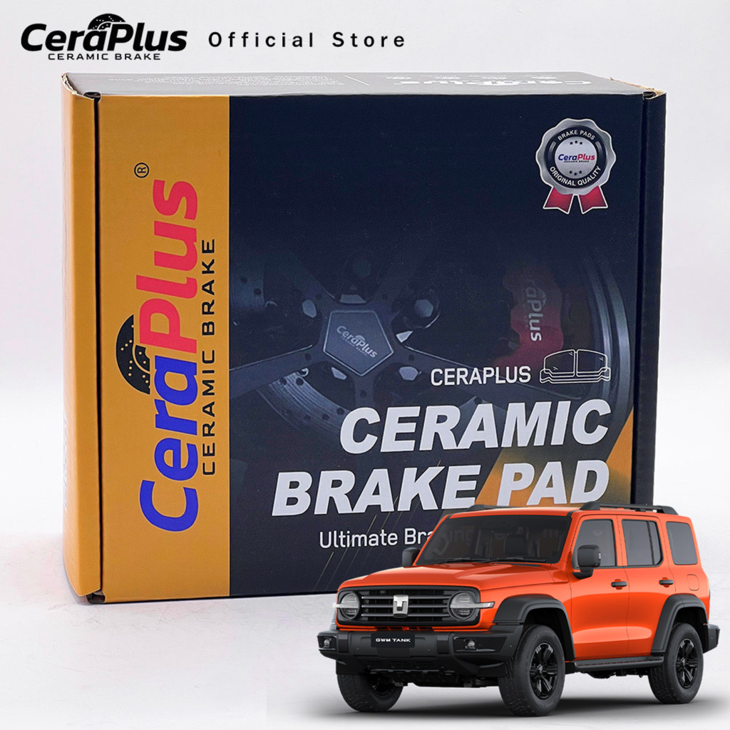ผ้าเบรค CeraPlus GWM TANK 300 ผ้าเบรคเซรามิค