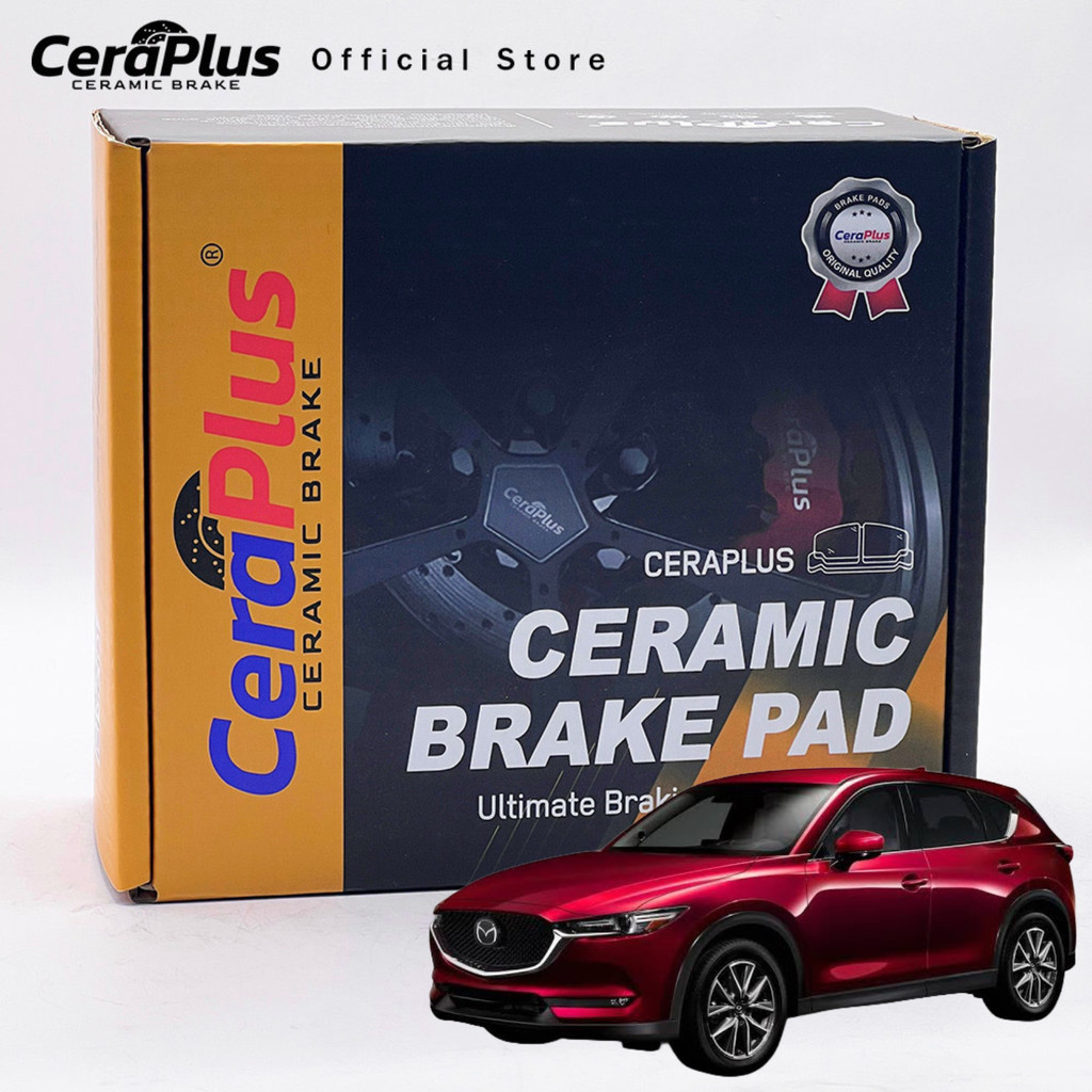 ผ้าเบรค CeraPlus MAZDA CX-5 2016-on ผ้าเบรคเซรามิค